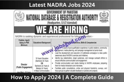 Latest NADRA Jobs 2024 How to Apply Online