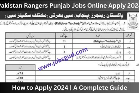 Pakistan Rangers Punjab Jobs Online Apply 2024 A Complete Guide