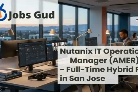 Nutanix IT Operations Manager Job - San Jose, CA